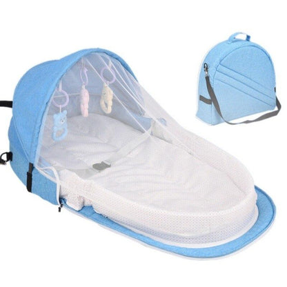 Foldable Baby Bed with Mosquito Net