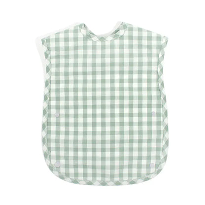 Chic Plaid Waterproof Baby Bib