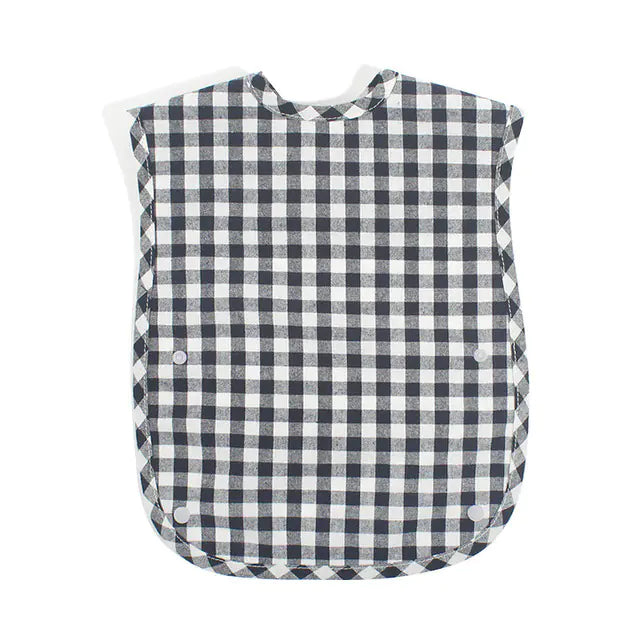 Chic Plaid Waterproof Baby Bib