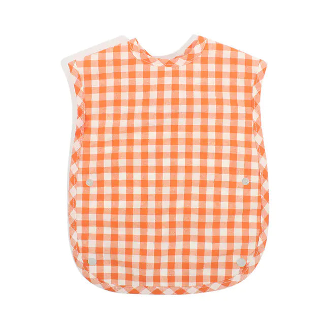 Chic Plaid Waterproof Baby Bib