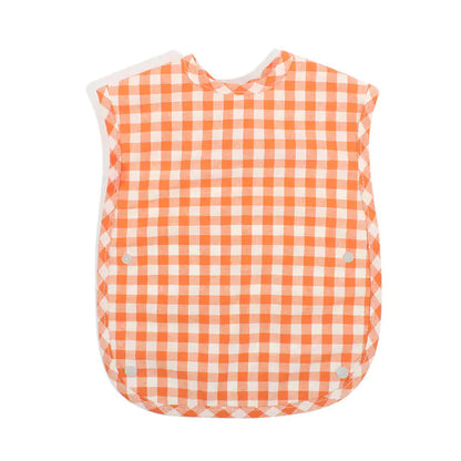 Chic Plaid Waterproof Baby Bib