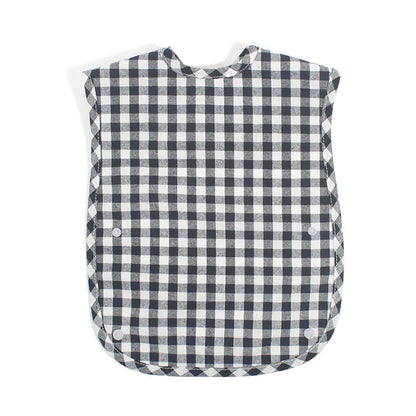 Chic Plaid Waterproof Baby Bib