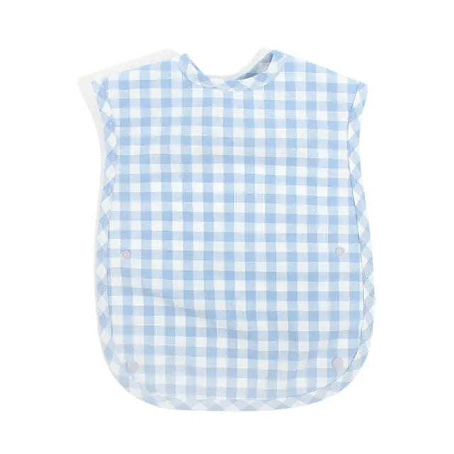 Chic Plaid Waterproof Baby Bib